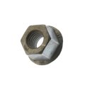 Hex Flange Lock Nut For Dodge Viper 2003 2004 2005 2006 Mounting 6506929aa Alloy Steel Black Standard Style 