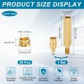 50 Pcs M4 X 4mm Heat Set Threaded Inserts With Soldering Iron Tip Press Tool Brass Metric Knurled Nuts For 3d Printing Plastic