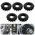 5 Pack Composite Starter Gears 16 Tooth For Briggs And Stratton John Deere Riding Mowers 1 625 In Outside Diameter Part