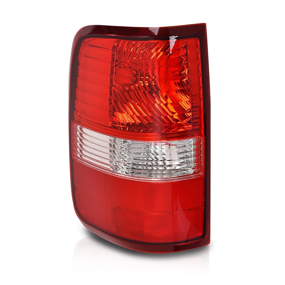 Tail Light Lamp Left Side For 2004 2005 2006 Ford F150 King Ranch Lariat Xl Red Lens Assembly 5l3z13405ca 6l3z13405ba Fo2800182