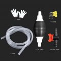 Pilipane Siphon Pump For Gasoline Gas Oil Fuel Petrol Diesel Fluid Water Fish Tank Gasoline Siphone Hose Transfer With 2