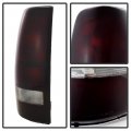 Acanii For 1999-2002 Chevy Silverado 99-06 Gmc Sierra Red Smoke Tail Lights Brake Lamps Set