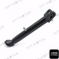 Httmt Ak-003- Black Cnc Adjustable Kickstand Side Stand Compatible With 2008-2012 Kawasaki Zx-10r Zx 10r