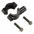 Kemimoto 10mm 7 8 Universal Motorcycle Black Aluminum Handlebar Mirror Mount Clamps 2 Pack