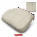 A-premium Tan Leather Bottom Seat Cover Compatible With Chevrolet Silverado 1500 2500 Hd 3500 Tahoe Gmc Sierra Yukon Cadillac
