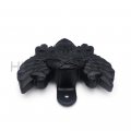 Httmt Mt246-010a- Chrome Skull Head Horn Cover Red Light Compatible With 92-20 H-d W Cowbell All V-rod S