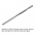 Uxcell 5mm Cutting Dia Cemented Carbide Twist Extra Long Drill Bit With Round Straight Shank For Hardened Steel Stainless 100mm