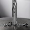 Uxcell 5mm Cutting Dia Cemented Carbide Twist Extra Long Drill Bit With Round Straight Shank For Hardened Steel Stainless 100mm