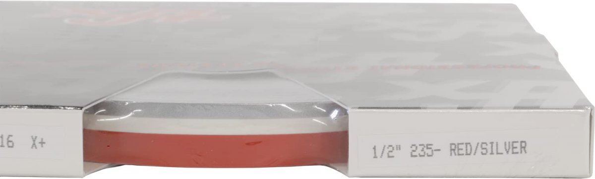 Tfx 02035 Auto Customizing 1 In 2 Color Dual Pinstripe Tape 2 X 150 Ft 2mil High Performance Vinyl Red Silver Metalli35 Auto
