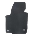 Velour Floor Mats For Volkswagen Passat S Se Sel Gt 2012 2019 Custom Fit Front And Rear Black Carpet Liners Anti Slip All 