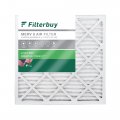 Filterbuy 16x16x1 Air Filter Merv 8 Dust Defense 1-pack Pleated Hvac Ac Furnace Filters Replacement Actual Size 15 75 X 0 