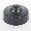 Socket Cap Oil Filter Wrench 75 77mm 3 8 In Drive 15 Flutes Alloy Steel Construction Model 555-w54073 