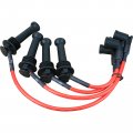 Aip Electronics Dragon Fire Performance Street Series Direct Fit 8mm Low Ohm Spark Plug Wire Set Compatible With 2011-2014 Ford