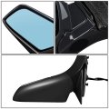 Auto Dynasty Gm1320358 Factory Style Driver Left Side Mirror Power Folding Adjust Heated Glass Memory Compatible With Cadillac
