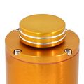 Gold Chrome Ring Engine Coolant Radiator Overflow Reservoir Tank Aluminum