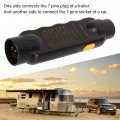 Rv Wiring Tester 7pin Easy Operation Accurate Clear Indication Trailer Socket For Automotive Black Label