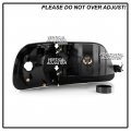 Acanii For 1997-2003 Ford F150 Expedition Black Headlights Corner Signal Lights Driver Passenger Side