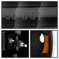 Acanii For 1997-2003 Ford F150 Expedition Black Headlights Corner Signal Lights Driver Passenger Side