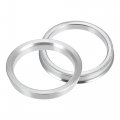 X Autohaux 4pcs Od 70 6mm To Id 59 Aluminium Alloy Car Hub Centric Rings Wheel Bore Center Spacer
