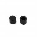 New Lon0167 20pcs Round Shaped Tactile Button Caps Covers Protector Black For 6x6mm Tact Switch Runde Geformte Taktile