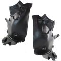 Mercedes Benz C350 Splash Guard Fender Liner 2008 2009 2010 2011 Front Rear Section Driver And Passenger Side Pair For Base 