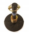 Cast Iron Snowplow Shoe Assembly With Pin And Washers For Western 49067 Disc Shape 8 In Total Length 6 Diameter 7 Shaft