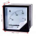 Heyiarbeit Ac 0-150a Analog Current Panel 6l2 Amp Ammeter Gauge Meter 1 5 Accuracy For Auto Circuit Measurement Tester 1pcs