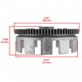 Caltric Primary Clutch Basket Compatible With Kawasaki Bayou 300 Klf300 1986 1987 1988 1989 1990-2005