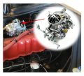 1100 1 Bbl Carburetor 1963-1965 Manual Choke Installation Cable On The Right Hand Single Pump 170 200 Ci 6-cylinder Engine 