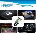 Hqrp 4-pack Ba15s Bayonet Base Led Bulb Cool White 30 Smd Leds Compatible With 93 1141 1156 1073 1093 1129 Replacement For Rv