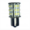 Hqrp 4-pack Ba15s Bayonet Base Led Bulb Cool White 30 Smd Leds Compatible With 93 1141 1156 1073 1093 1129 Replacement For Rv