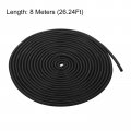 Uxcell Foam Rubber Weather Seal Strip 8mm 5 16 Diameter 8 Meters 26 24ft Long Round Epdm For Diy Gasket Warehouse Pads Tubing