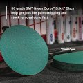 3m Green Corps Stikit Sanding Discs 01551 No Hole 8 In 36 Grade Pack Of 50 Production For Coating Removal Metal Surfaces Auto