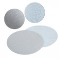 Uxcell 50 Pcs 5-inch Aluminum Oxide White Dry Hook And Loop Sanding Discs Flocking Sandpaper 800 Grit