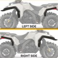 Fender Flares For 2015-2021 Can Am Outlander 450 500 570 Splash Shield Guards Mud Guard Replacement 715001909 W Red Reflectors