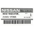 Nissan 21501-3ta0a Radiator Hose