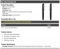 Rear Shock Absorber Set Of 2 Compatible With 2011-2016 Hyundai Elantra Sedan Excludes Hatchback