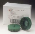 3m 7526 3 Scotch-brite Roloc Bristle Discs 50 Grit Coarse Green