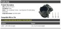 Fuel Injection Throttle Body Assembly For 2007 2015 Mini Cooper 1 6l 4 Cylinder Turbocharged Part Number W0196-z715471