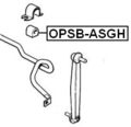 Febest Opsb-asgf Front Stabilizer Bushing 