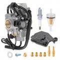 Carburetor Spark Plug For Honda Foreman Rubicon 500 Trx500fa Trx500fga Trx500fpa 2001-2012