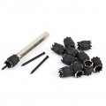 Duokon Spot Weld Drill Bit 13 Pcs Durable Double Sided Rotary Cutter Bits Hex Shank Removal Tools