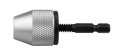 1 4 In Keyless Conversion Chuck For Impact Drivers 9745qc Drop Forged Hardened Carbon Steel With Chrome Plating Quick Change