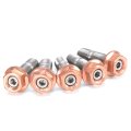 Stainless Stud Kit M8x1 25 Mm For Garrett Gt25 Gt28 T25 T28 And Nissan Silvia Ca180det Sr20det Rb20det Rb25det Rb26det Turbos 5