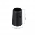 Uxcell 72pcs Wire Shelving Shelf Lock Clips Plastic For 1 2 Post Sleeves Replacements System Black