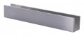 Crl Brite Anodized 1 2 Fixed Panel Shower Door Deep-u Channel 95 In Long 