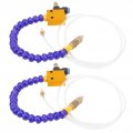 Walfront 2pcs Mist Coolant Lubrication Spray System Engraving Cooling Sprayer Machine For 8mm Air Pipe Cnc Lathe Milling Drill 