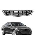 Front Bumper Grille Lower Silvery And Black Mesh Replacement For Ats 2013-2014 