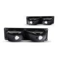 Turn Signal Parking Light Assembly For Chevy Blazer Tahoe 1999 2000 2001 2002 Crystal Project And Black Trim Component 