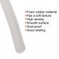 Silicone Foam Seal Strip 6mm 0 24 Dia 5 Meters 16 41 Ft Long Sponge Rubber Weather Round Cord Solid For Diy Gasket Warehouse